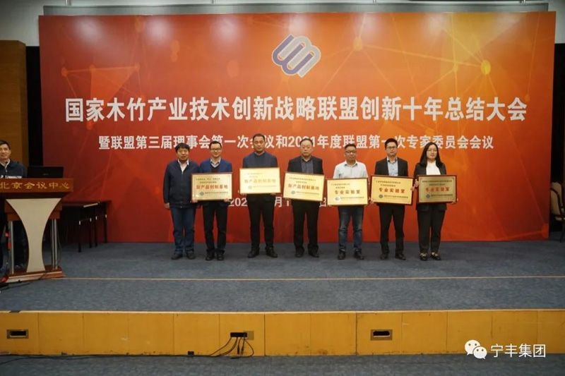 國(guó)家木竹聯(lián)盟創(chuàng)新十年丨寧豐集團(tuán)“新產(chǎn)品創(chuàng)新基地“及“專業(yè)實(shí)驗(yàn)室”通過認(rèn)定，并榮獲“創(chuàng)新獎(jiǎng)”